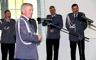 Pożegnali komendanta wojewódzkiego policji w Olsztynie